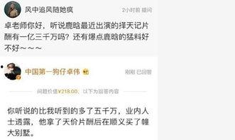 卓韦 最新将爆料,揭秘娱乐圈惊人内幕  第2张